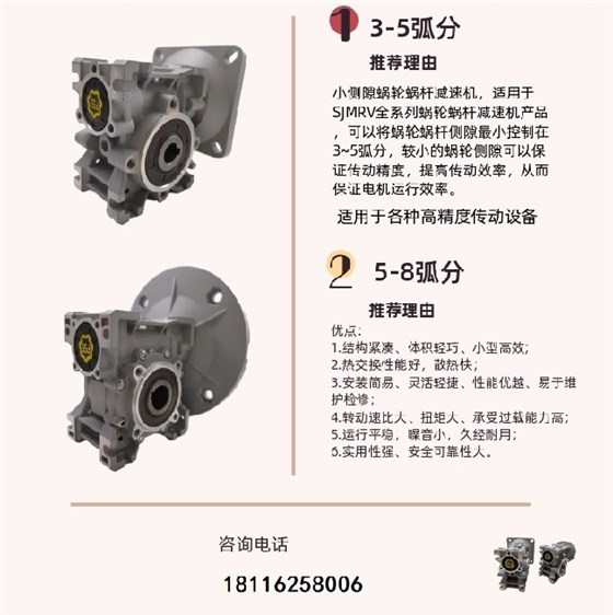 小側(cè)隙、高精度的蝸輪減速機這么選？有什么特點？.jpg