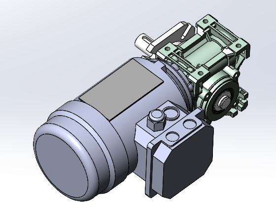 單面法蘭出軸蝸輪減速機(jī) SJMRV040-50-D50方法蘭單向輸出軸.png